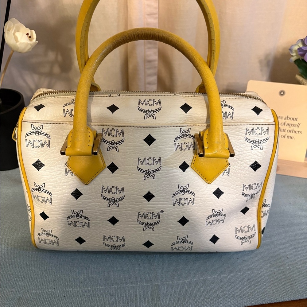 ❌❌❌ SOLD. MCM BOSTON BAG MEDIUM
